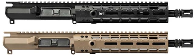 Aero Precision M4E1 Enhanced No Forward Assist Complete Upper Receiver, 16in 5.56 Mid, EM15, Anodized Black, APAR612218M7 by USA Aero Precision AR15 Gun Upper Receivers
