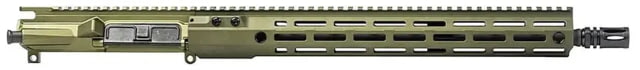 Aero Precision M4E1-T 5.56x45 15 inch MOD 4 Upper Receiver Government Mid Length 1 in 7 Twist A2 Bird Cage OD Green