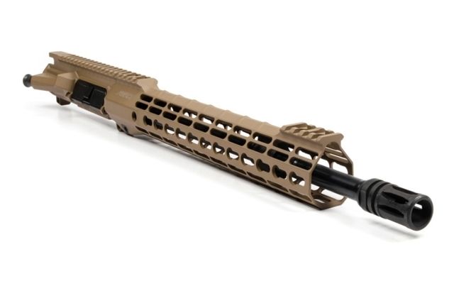 Aero Precision M4E1-T Complete Upper Receiver Threaded 5.56x45mm Mid Pencil 14.7in Barrel ATLAS S-ONE 12in Handguard M-LOK Cerakote Flat Dark Earth - Aero Precision