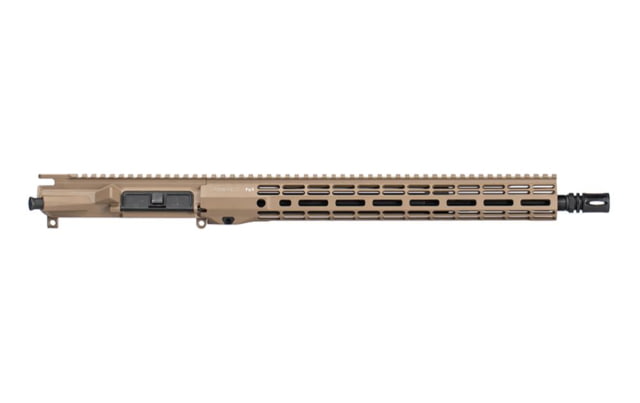 Aero Precision M4E1-T RM15 Complete Upper 5.56 x 45 16inch HBAR Mid Length 1-7 Twist 1/2 x 28 Thread Cerakote FDE - Aero Precision