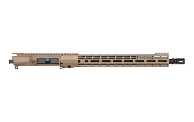 Aero Precision M4E1-T SM15 Complete Upper 5.56 x 45 16inch HBAR Mid Length 1-7 Twist 1/2 x 28 Thread Cerakote FDE - Aero Precision