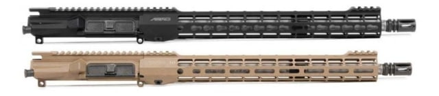 Aero Precision Complete Upper Receiver, M4E1-T, .223, 18in, Wylde Fluted Barrel, 15in M-LOK ATLAS S-ONE Handguard, Cerakote, Flat Dark Earth, APAR700315M51 by USA Aero Precision AR15 Gun Upper Receivers
