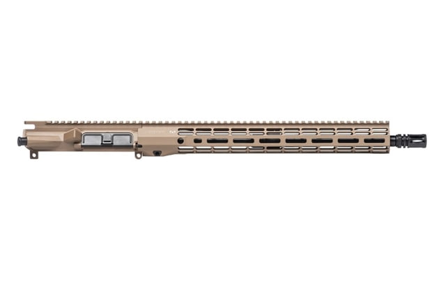 Aero Precision M4E1 Threaded 5.56mm Complete Upper Receiver 16in M4 Barrel 1-7 Twist A2 Flash Hider ATLAS R-ONE Handguard FDE Cerakote - Aero Precision