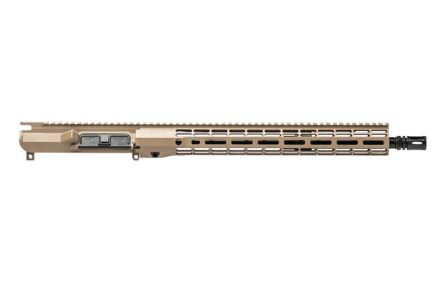 Aero Precision M4E1 Threaded No Forward Assist Complete Upper Receiver 16in 5.56 Mid RM15 FDE - Aero Precision