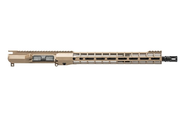 Aero Precision M4E1 Threaded No Forward Assist Complete Upper Receiver 16in 5.56 Mid SM15 FDE - Aero Precision