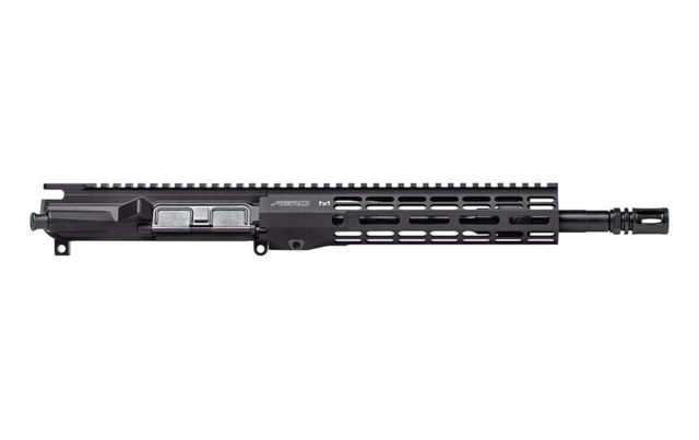 Aero Precision Threaded Upper Receiver M4E1 5.56 11.5 inch Barrel 9 inch M-LOK ATLAS R-ONE Handguard A2 Flash Hider Anodized Black - Aero Precision