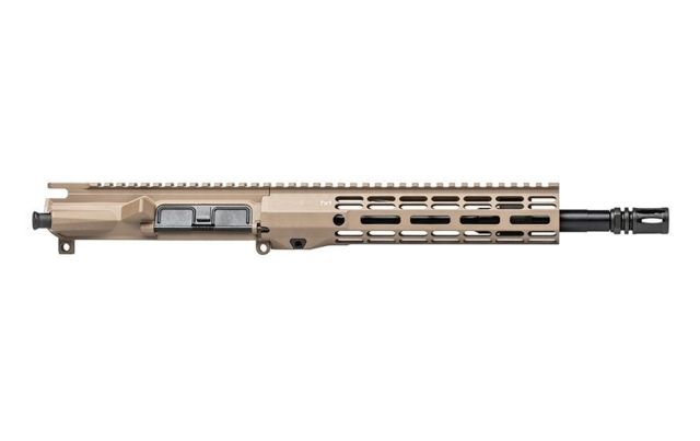 Aero Precision Threaded Upper Receiver M4E1 5.56 11.5 inch Barrel 9 inch M-LOK ATLAS R-ONE Handguard A2 Flash Hider Flat Dark Earth - Aero Precision