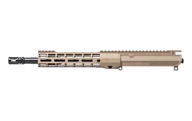 Aero Precision Threaded Upper Receiver M4E1 5.56 11.5 inch Barrel 9 inch M-LOK ATLAS S-ONE Handguard A2 Flash Hider Flat Dark Earth - Aero Precision