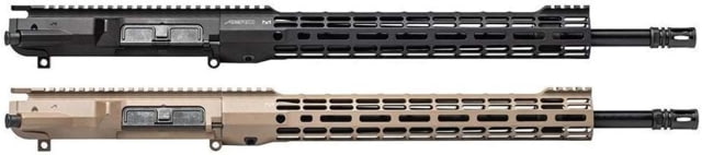 Aero Precision M5 Complete Upper Receiver, 18in .308 Rifle Barrel, w/ATLAS S-ONE 15in M-LOK Handguard, Anodized, Black, APAR538105M25 by USA Aero Precision AR15 Gun Upper Receivers