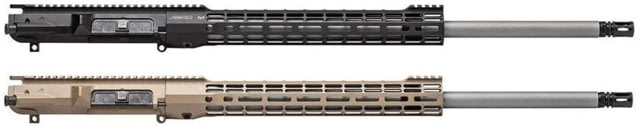 Aero Precision M5 Complete Upper Receiver, 24in 6.5 Creedmoor SS Rifle Barrel, w/ATLAS S-ONE 15in M-LOK Handguard, Anodized, Black, APAR538105M47 by USA Aero Precision AR15 Gun Upper Receivers