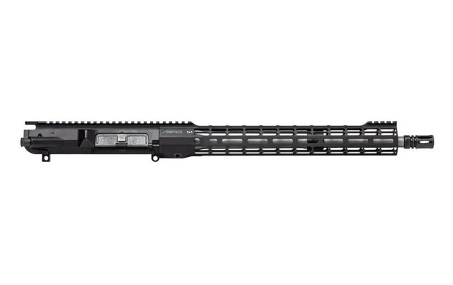 Aero Precision M5 Complete Upper Receiver 16in .308 SS Mid Barrel w/ATLAS S-ONE 15in M-LOK Handguard Anodized Black - Aero Precision