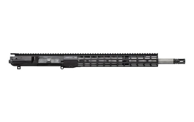 Aero Precision M5 Complete Upper Receiver 18in 6.5 Creedmoor SS Mid-Length Barrel w/ATLAS R-ONE 15in M-LOK Handguard Anodized Black - Aero Precision