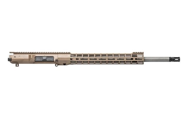 Aero Precision M5 Complete Upper Receiver 20in 6.5 Creedmoor SS Rifle Barrel w/ATLAS S-ONE 15in M-LOK Handguard Anodized Flat Dark Earth - Aero Precision