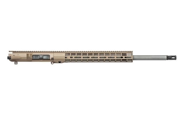 Aero Precision M5 Complete Upper Receiver 22in 6.5 Creedmoor SS Rifle Barrel w/ATLAS R-ONE 15in M-LOK Handguard Anodized Flat Dark Earth - Aero Precision