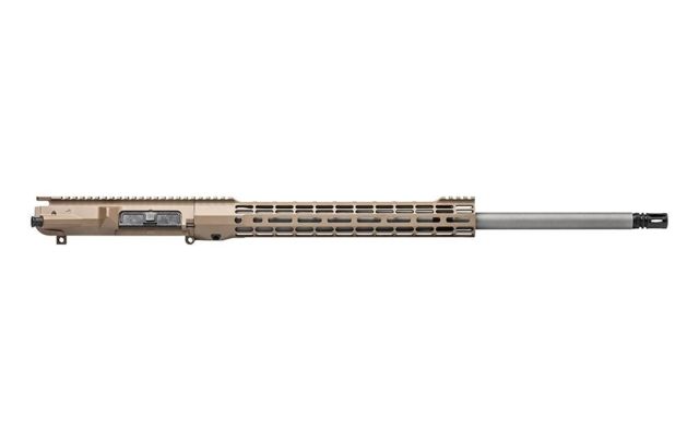 Aero Precision M5 Complete Upper Receiver 24in 6.5 Creedmoor SS Rifle Barrel w/ATLAS S-ONE 15in M-LOK Handguard Anodized Flat Dark Earth - Aero Precision