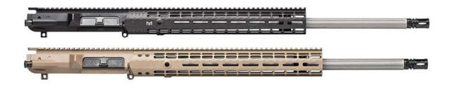 Aero Precision Complete Upper Receiver, M5E1, 22in Barrel, 6.5mm Creedmoor, Rifle Length, 1-8 Twist, 416R Stainless Steel, EM15 Cerakote, FDE, APAR308556M70 by USA Aero Precision AR15 Gun Upper Receivers
