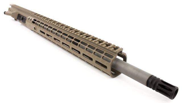 Aero Precision M5E1 Complete Upper 18in 6.5 CM SS Mid-Length Barrel EM-15 HG Gen 2 FDE - Aero Precision