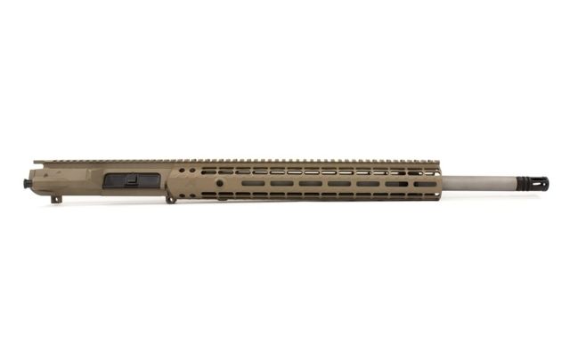 Aero Precision Complete Upper Receiver M5E1 20in 6.5 CM SS Rifle Barrel EM-15 HG Gen 2 FDE - Aero Precision