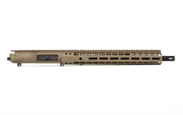 Aero Precision M5E1 Complete Upper Reciever .308 16in Mid Barrel 1-10 Twist 5/8x24 Thread Free-Float Handguard Cerakote FDE - Aero Precision