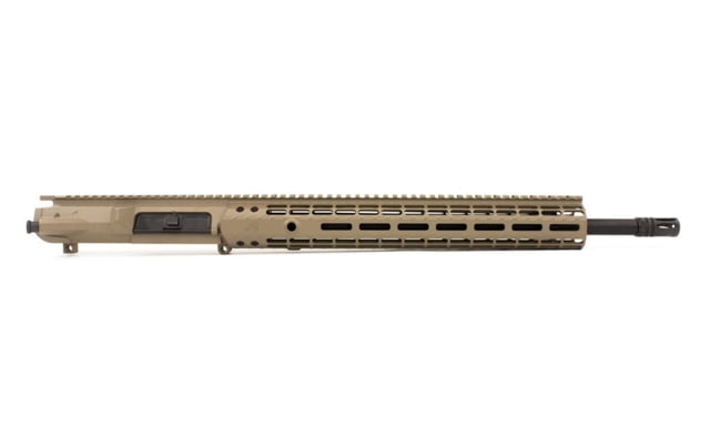 Aero Precision M5E1 Complete Upper Reciever .308 18in Rifle Barrel 1-10 Twist 5/8x24 Thread Free-Float Handguard Cerakote FDE - Aero Precision