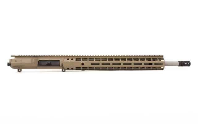 Aero Precision M5E1 Complete Upper Reciever .308 18in Rifle Barrel 1-10 Twist 5/8x24 Thread Free-Float Handguard Stainless Steel Cerakote FDE - Aero Precision