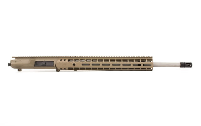 Aero Precision M5E1 Complete Upper Reciever .308 20in Rifle Barrel 1-10 Twist 5/8x24 Thread Free-Float Handguard Stainless Steel Cerakote FDE - Aero Precision