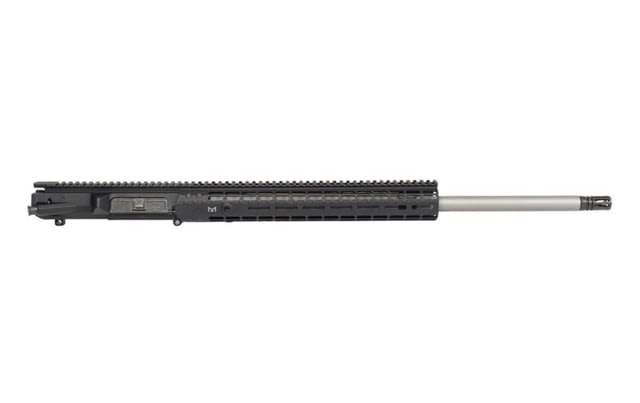 Aero Precision M5E1 Complete Upper Reciever 6.5 CM 24in Rifle Barrel 1-8 Twist 5/8x24 Thread Free-Float Handguard Stainless Steel Anodized Black - Aero Precision