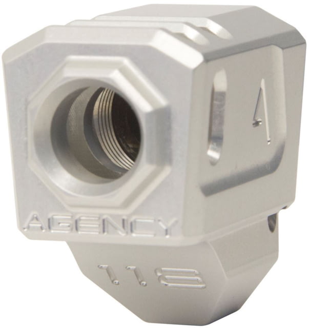 Agency Arms 118 Dual Port Smith & Wesson M&P9 1.0 Barrel Compensators Gray - Agency Arms