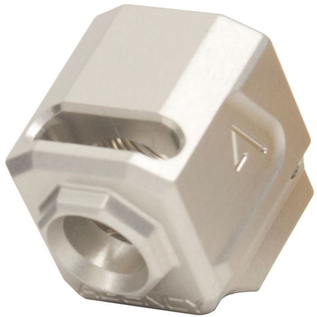 Agency Arms 118 Single Port Smith & Wesson M&P9 M2.0 Barrel Compensators Gray - Agency Arms
