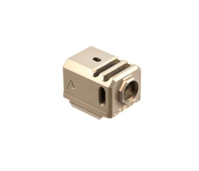 Agency Arms 417 Compensator, Glock 17/19/34 Gen4, Silver, 417-4-GRY by USA Agency Arms Gun Muzzle Brakes & Compensators