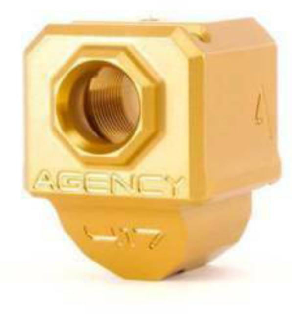 Agency Arms 417 Single Port Barrel Compensators Glock 43 Gold - Agency Arms