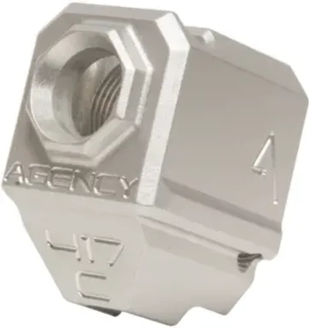 Agency Arms 417 Single Port Barrel Compensators Glock 43 Gray - Agency Arms