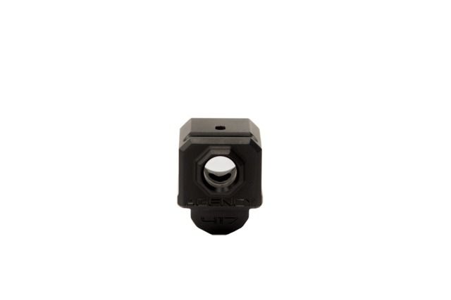 Agency Arms 417 Single Port Compensator Glock 17/19/34 Gen3 Black - Agency Arms