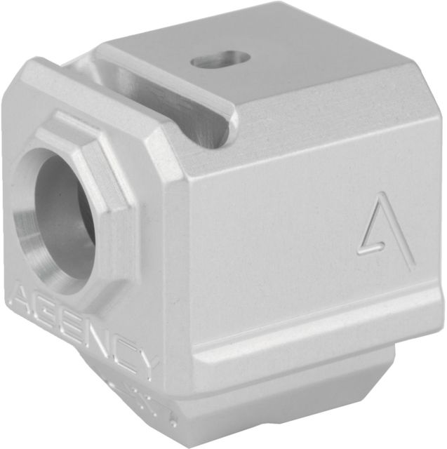 Agency Arms 417 Single Port Compensator Glock 17/19/34 Gen3 Gray - Agency Arms