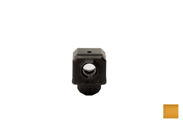 Agency Arms 417 Single Port Compensator Glock 17/19/34 Gen4 Gold - Agency Arms