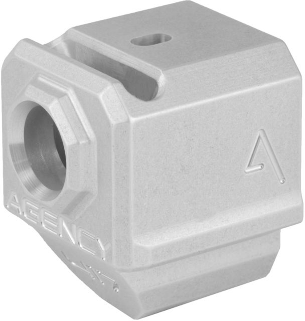 Agency Arms 417 Single Port Compensator Glock 17/19/34 Gen4 Gray - Agency Arms