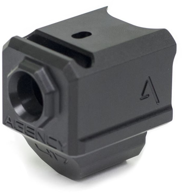 Agency Arms 417 Single Port Gen 5 Barrel Compensators Black - Agency Arms
