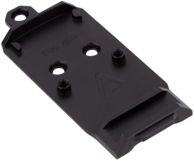 Agency Arms Chamfered RMR Standard Red Dot Sight Mount w/Flared Base Plate for Glock AOS Plates Black