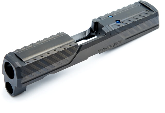 Agency Arms Compact/X-Carry Compatible Syndicate S1 Field Slide DLC for P320 Black - Agency Arms