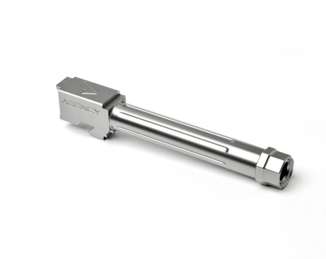 Agency Arms Mid Line Compatible Barrel Threaded/Fluted Glock 17 Stainless Steel - Agency Arms