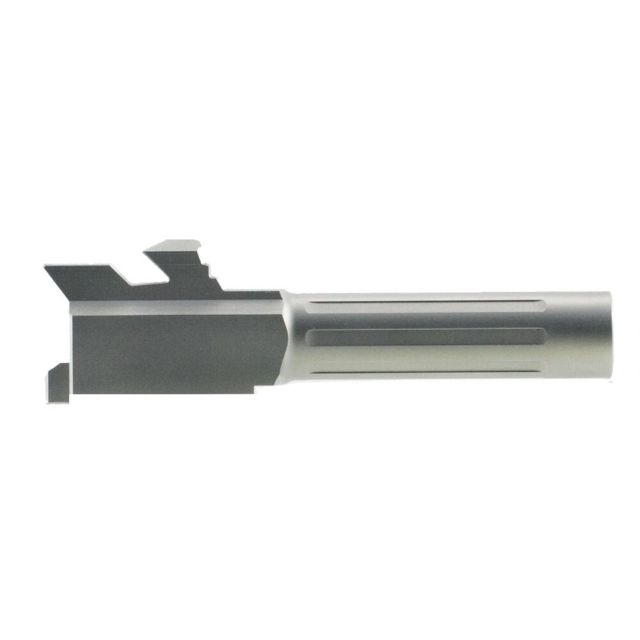Agency Arms Mid Line Match Grade Drop-In Barrel Fluted Glock 43 Stainless Steel - Agency Arms