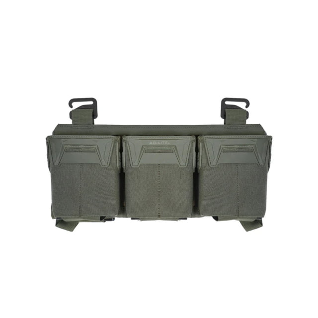 Agilite Pincer Placard .308 Triple Mag Pouch Ranger Green  Green1SZ