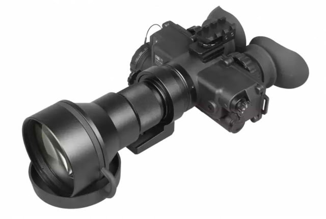 AGM Global Vision FoxBat-5 NW1 5x Night Vision Bi-Ocular Gen 2+ White Phosphor Level 1 Black - Agm Global Vision