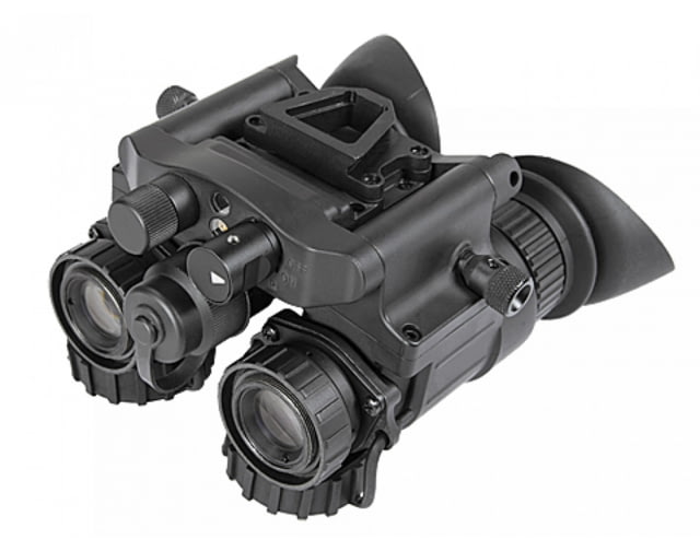 AGM Global Vision NVG-50 NW2 Dual Tube Night Vision Goggle/Binocular 51 Degree FOV Gen 2 Plus, White Phosphor Level 2, Black, 4.4 4.6 2.9, 14NV5122484021
