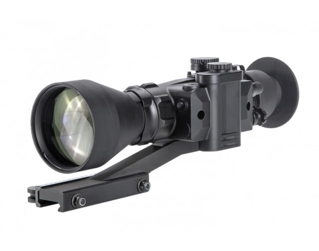 AGM Global Vision Wolverine Pro-4 3AW1 Night Vision Rifle Scope 4x70mm Gen 3 Auto-Gated White Phosphor Level 1 Black 10.3 x 3.4 x 3.4