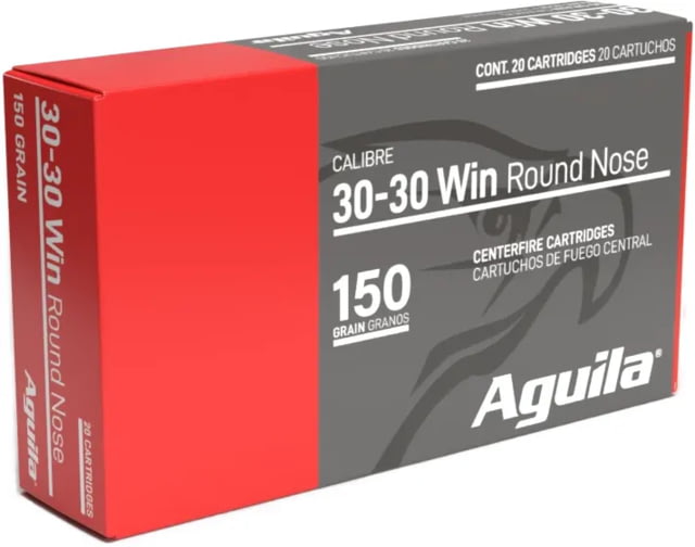 ila Ammunition 30-30 WIN 150 Grain Soft Point Brass Cased Rifle 20 Rounds Ammo