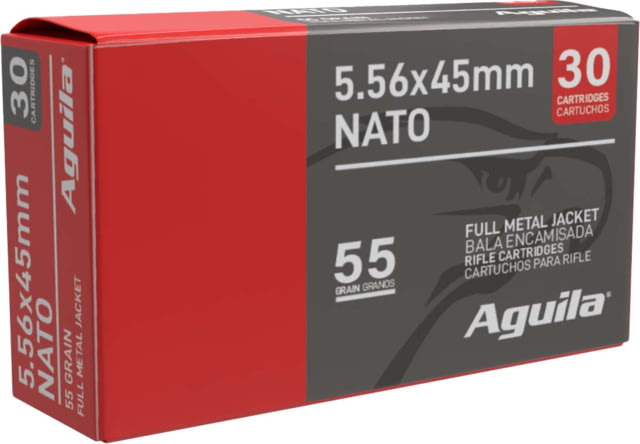 ila Ammunition 5.56x45mm NATO 55 Grain FMJ Brass Case Rifle 450 Rounds Ammo