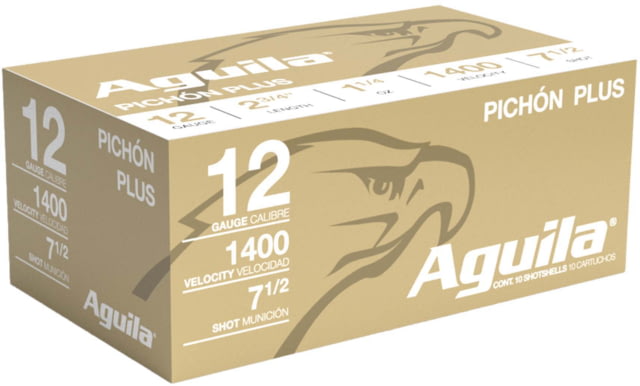 Aguila Ammunition Competition 12 Gauge 1 1/4 oz 2 3/4in Centerfire Shotgun Ammo, 10 Rounds, 1CHB1295 by USA Aguila Ammunition Shotgun 12 Gauge Ammo