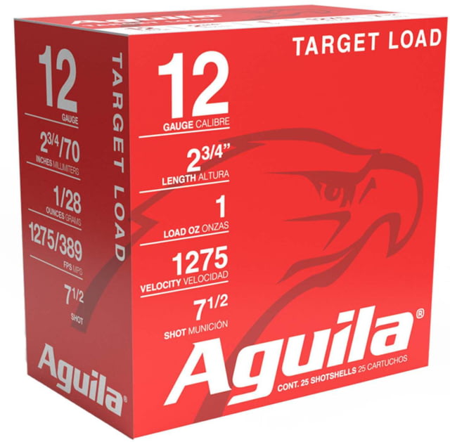 ila Ammunition Shotshell 12 Gauge 1oz 7.5 Shot 1275fps Shotgun 25 Rounds Ammo