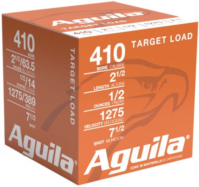 ila Ammunition Sub-Gauge .410 Gauge 1/2 Oz 2 1/2in 7.5 Shot Centerfire Shotgun 25 Rounds Ammo